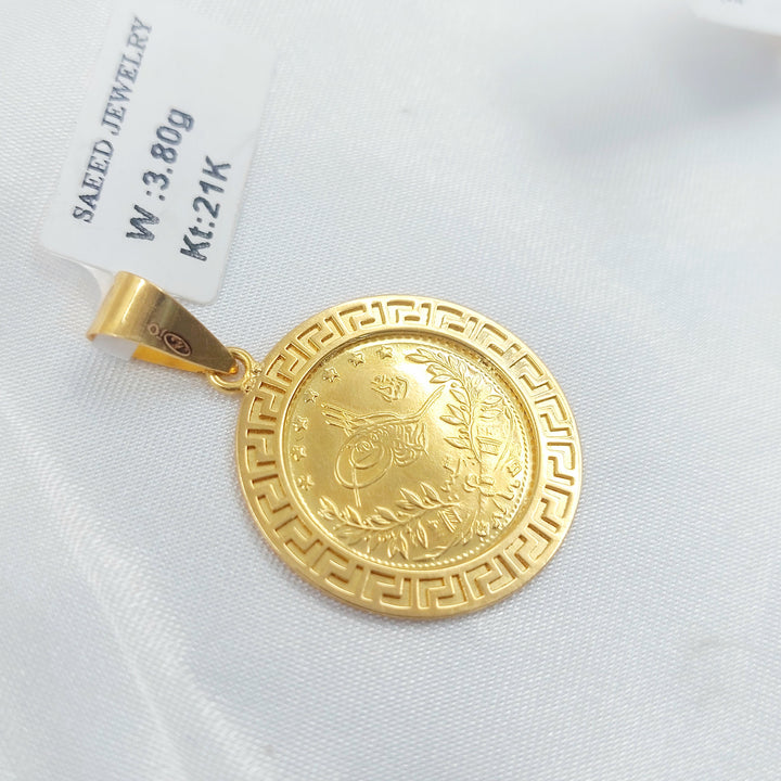 21K تعليقة رشادي-مجوهرات الشيخ سعيد-Saeed Jewelry 