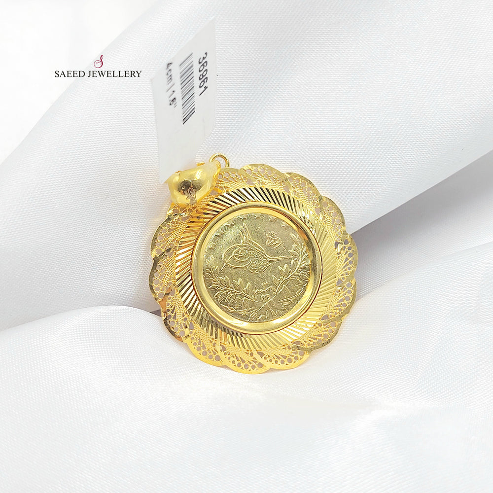 21K تعليقة رشادي-مجوهرات الشيخ سعيد-Saeed Jewelry 