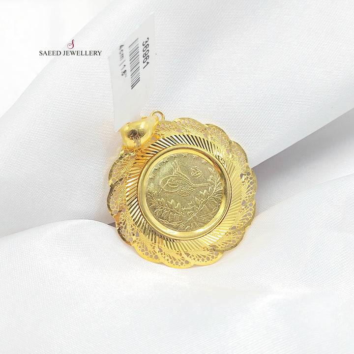 21K تعليقة رشادي-مجوهرات الشيخ سعيد-Saeed Jewelry 