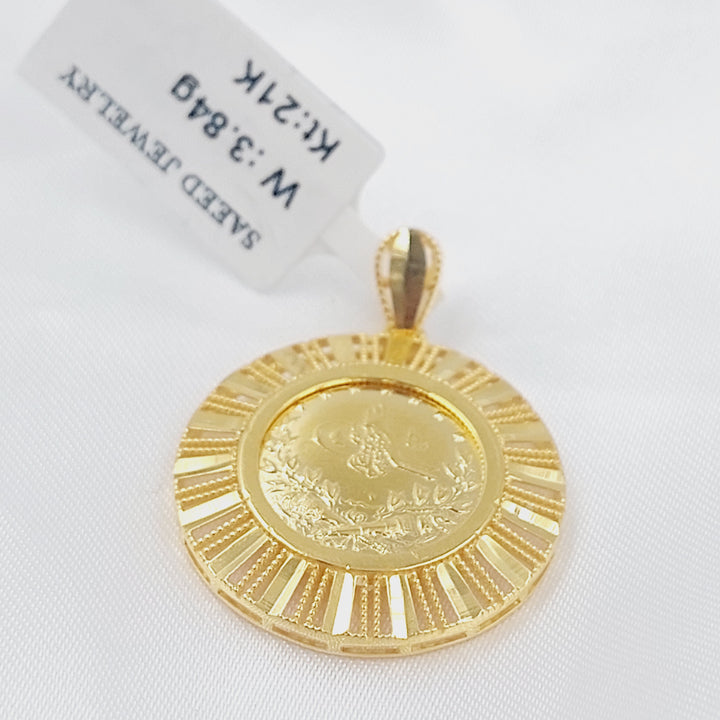 21K تعليقة رشادي-مجوهرات الشيخ سعيد-Saeed Jewelry 