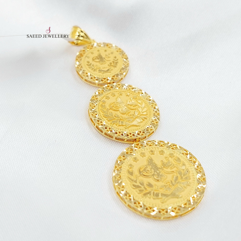 21K تعليقة رشادي-مجوهرات الشيخ سعيد-Saeed Jewelry 