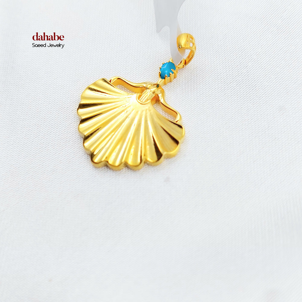 21K تعليقة اكسترا مرصع-مجوهرات الشيخ سعيد-Saeed Jewelry 