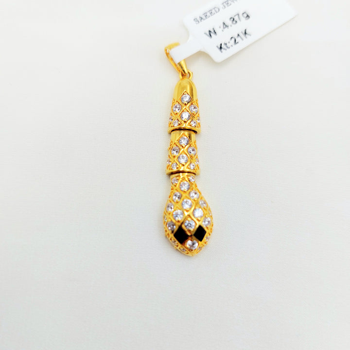 تعليقة افعى مرصع