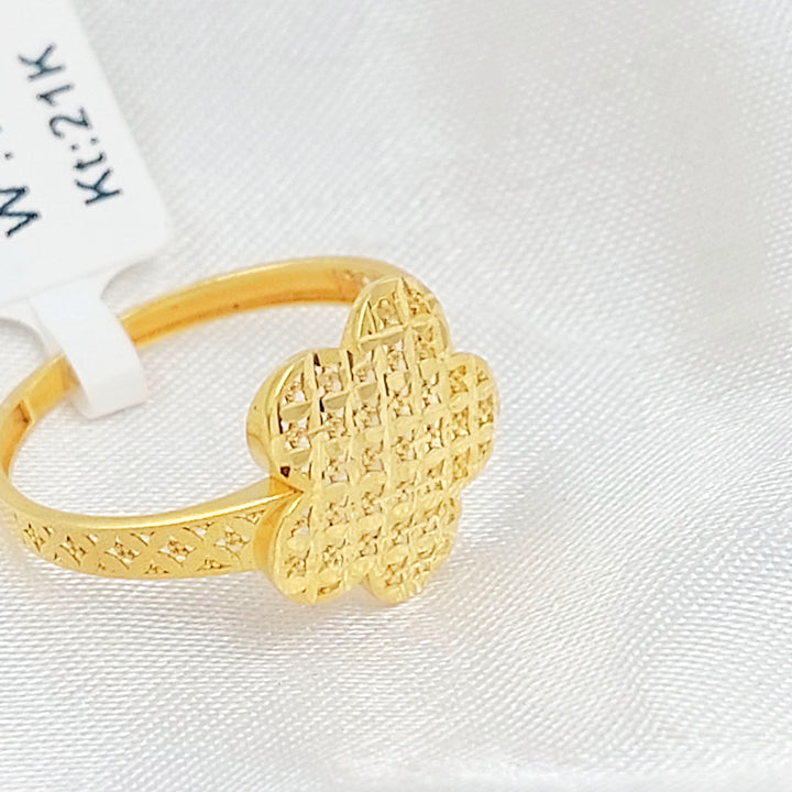 21K خاتم اكسترا-مجوهرات الشيخ سعيد-Saeed Jewelry 