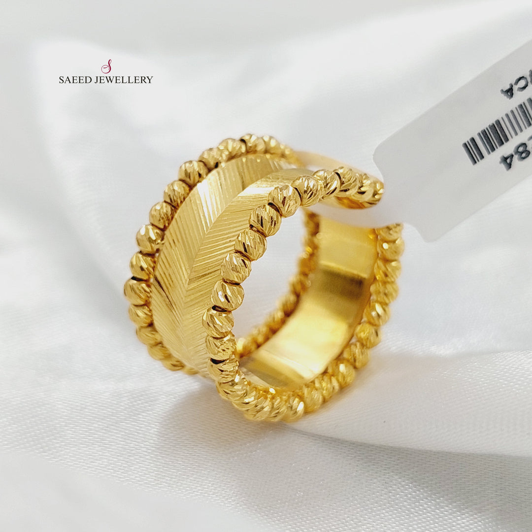 21K ذبلة طابات-مجوهرات الشيخ سعيد-Saeed Jewelry 