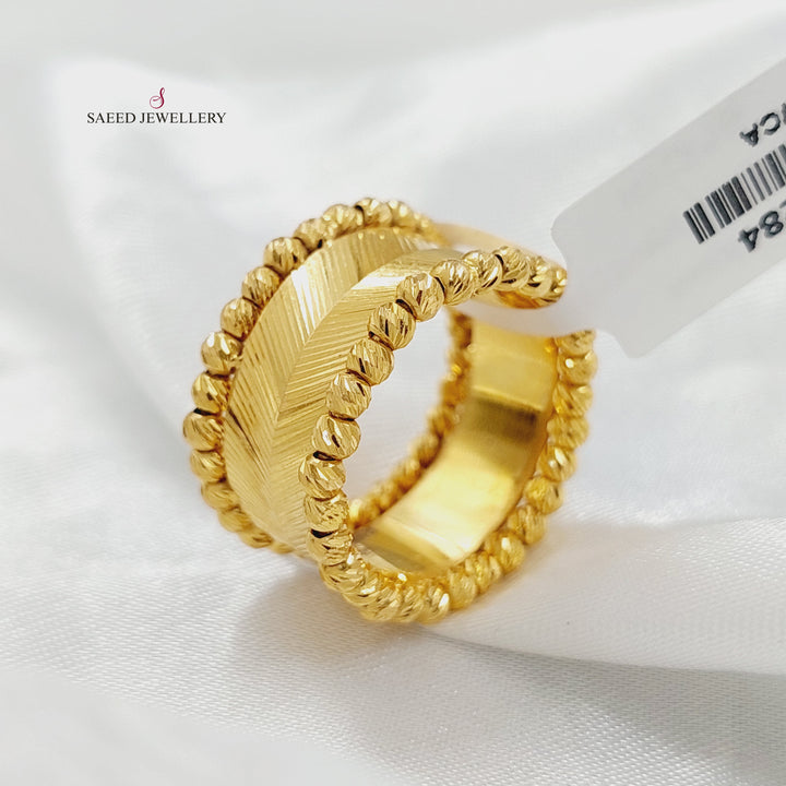 21K ذبلة طابات-مجوهرات الشيخ سعيد-Saeed Jewelry 