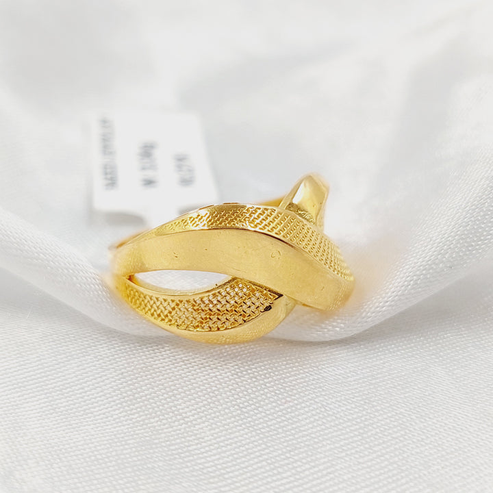 21K خاتم حزام-مجوهرات الشيخ سعيد-Saeed Jewelry 