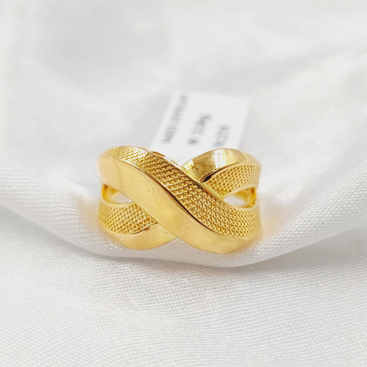 21K خاتم حزام-مجوهرات الشيخ سعيد-Saeed Jewelry 