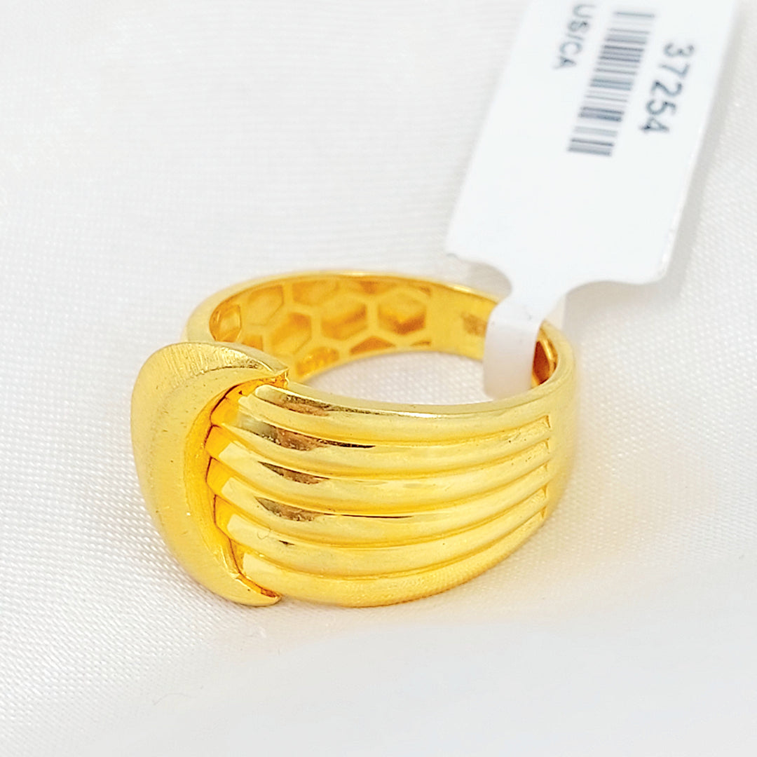 21K خاتم اكسترا-مجوهرات الشيخ سعيد-Saeed Jewelry 