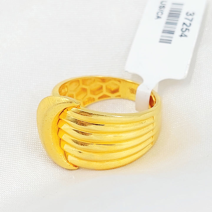 21K خاتم اكسترا-مجوهرات الشيخ سعيد-Saeed Jewelry 