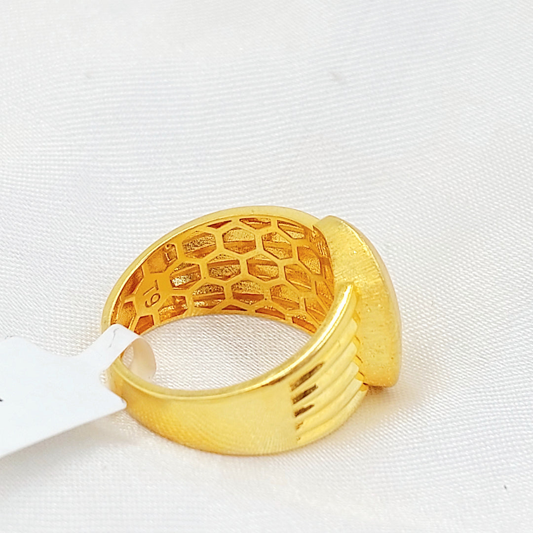 21K خاتم اكسترا-مجوهرات الشيخ سعيد-Saeed Jewelry 