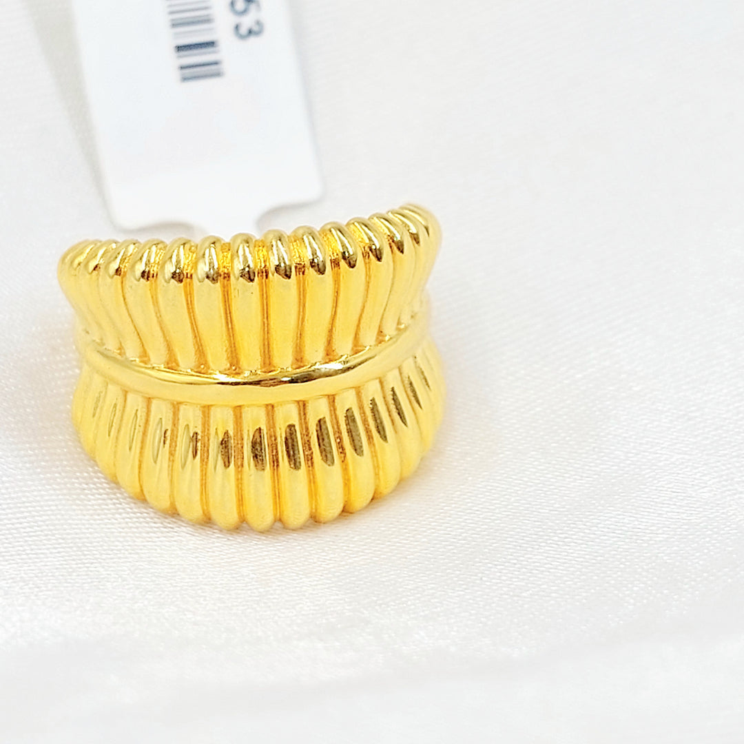 21K خاتم اكسترا-مجوهرات الشيخ سعيد-Saeed Jewelry 