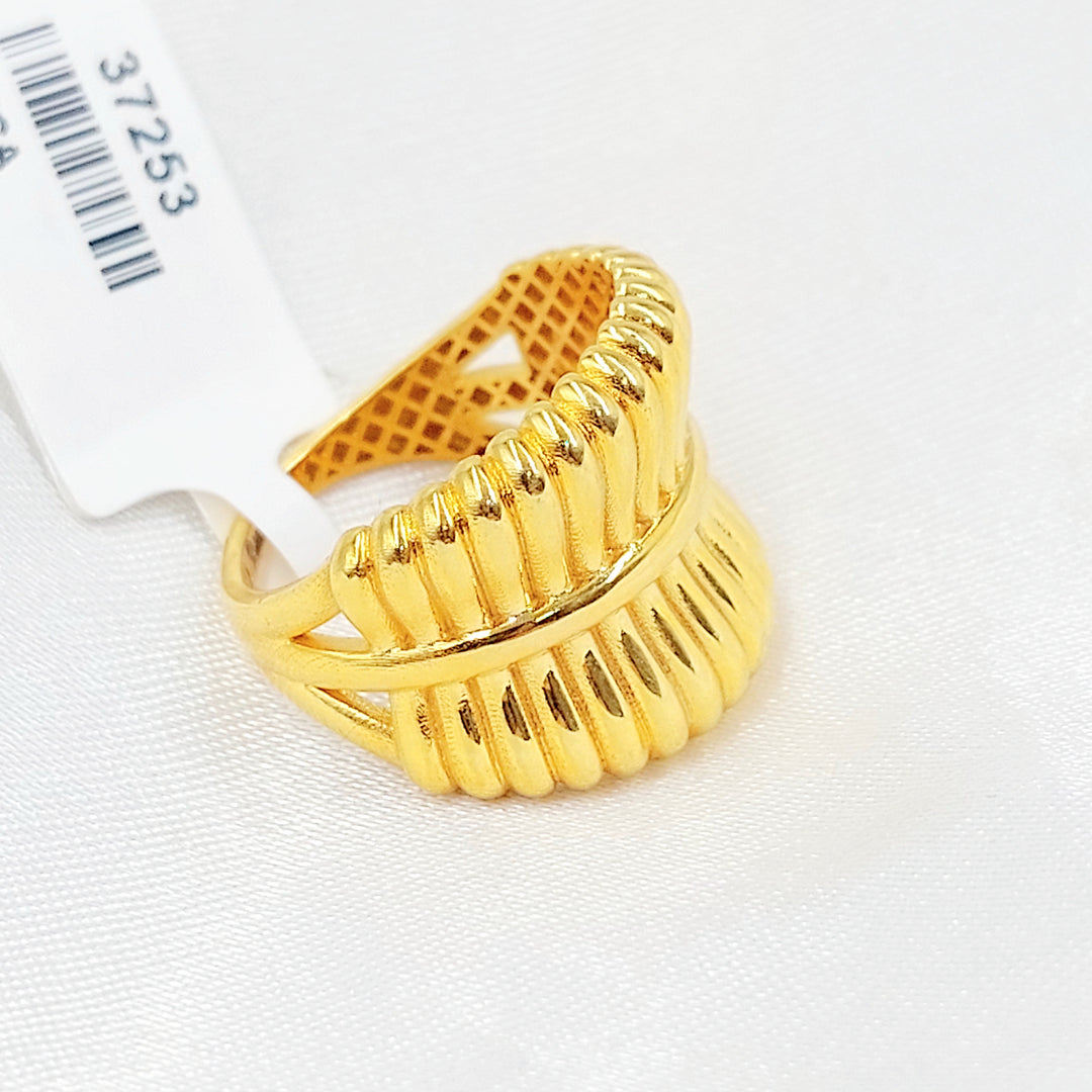 21K خاتم اكسترا-مجوهرات الشيخ سعيد-Saeed Jewelry 