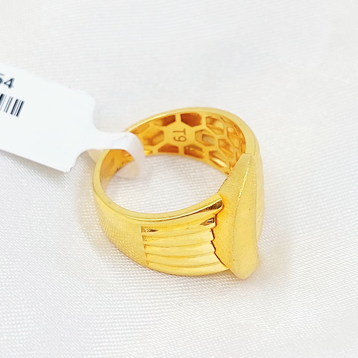 21K خاتم اكسترا-مجوهرات الشيخ سعيد-Saeed Jewelry 