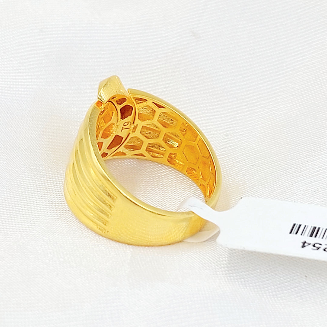 21K خاتم اكسترا-مجوهرات الشيخ سعيد-Saeed Jewelry 