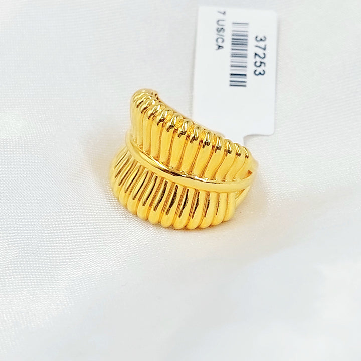 21K خاتم اكسترا-مجوهرات الشيخ سعيد-Saeed Jewelry 