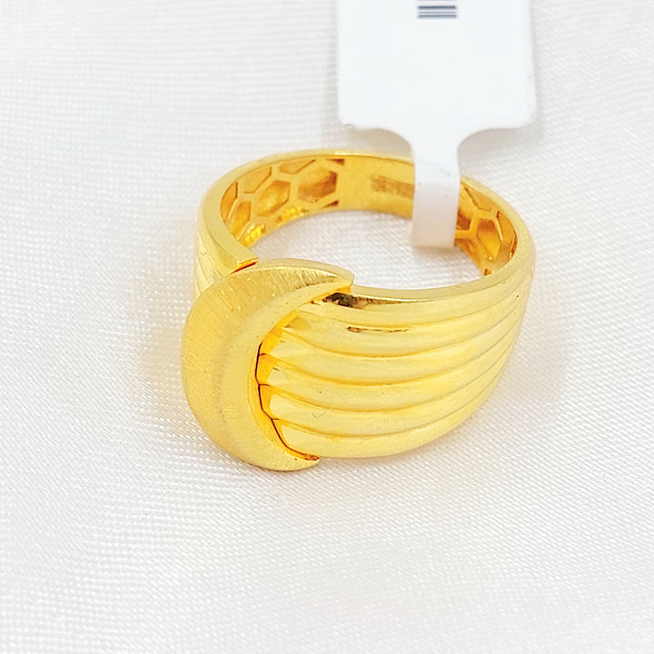 21K خاتم اكسترا-مجوهرات الشيخ سعيد-Saeed Jewelry 