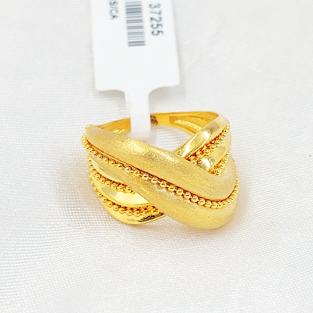 21K خاتم اكسترا-مجوهرات الشيخ سعيد-Saeed Jewelry 