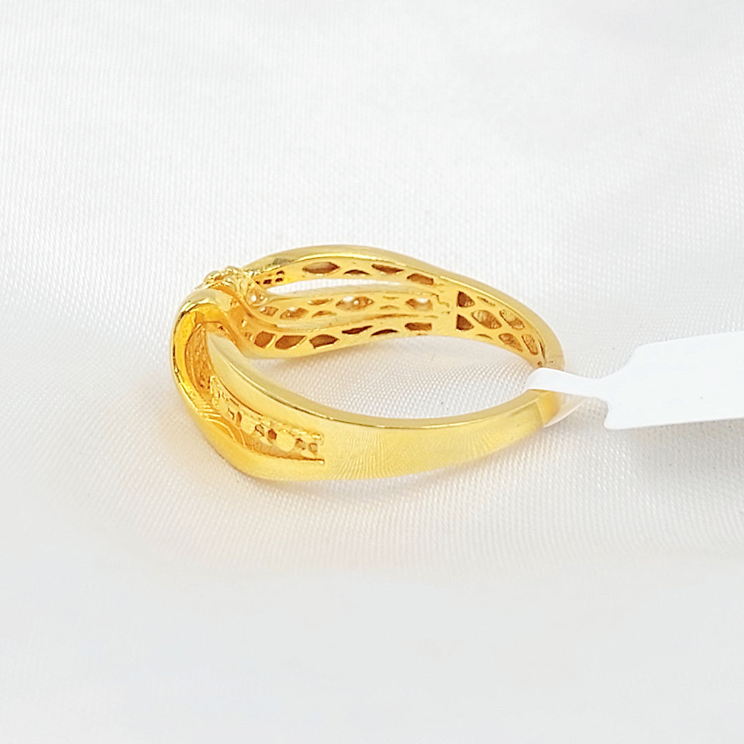 21K خاتم اكسترا-مجوهرات الشيخ سعيد-Saeed Jewelry 