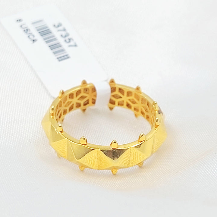 21K خاتم اكسترا-مجوهرات الشيخ سعيد-Saeed Jewelry 