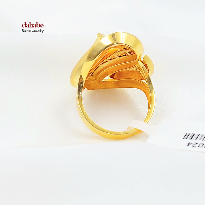 21K خاتم اكسترا-مجوهرات الشيخ سعيد-Saeed Jewelry 