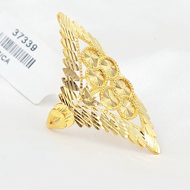 21K خاتم اكسترا-مجوهرات الشيخ سعيد-Saeed Jewelry 