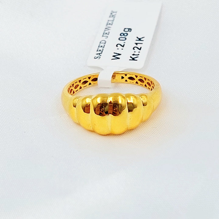 21K خاتم اكسترا-مجوهرات الشيخ سعيد-Saeed Jewelry 