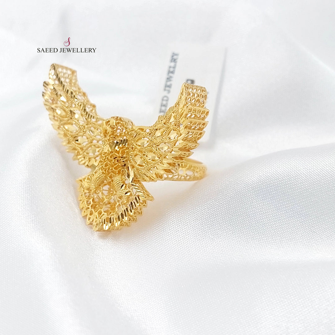 21K خاتم اكسترا-مجوهرات الشيخ سعيد-Saeed Jewelry 