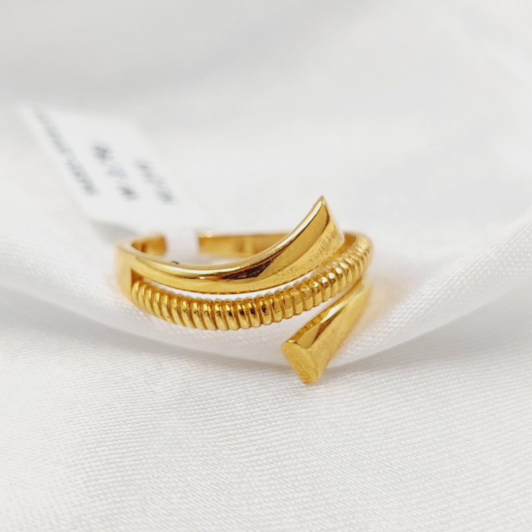 21K خاتم اكسترا-مجوهرات الشيخ سعيد-Saeed Jewelry 