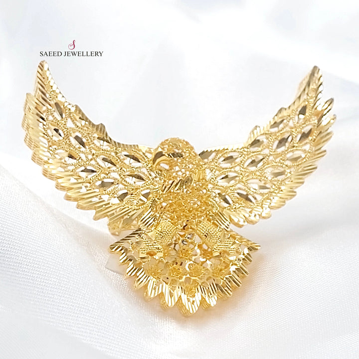 21K خاتم اكسترا-مجوهرات الشيخ سعيد-Saeed Jewelry 