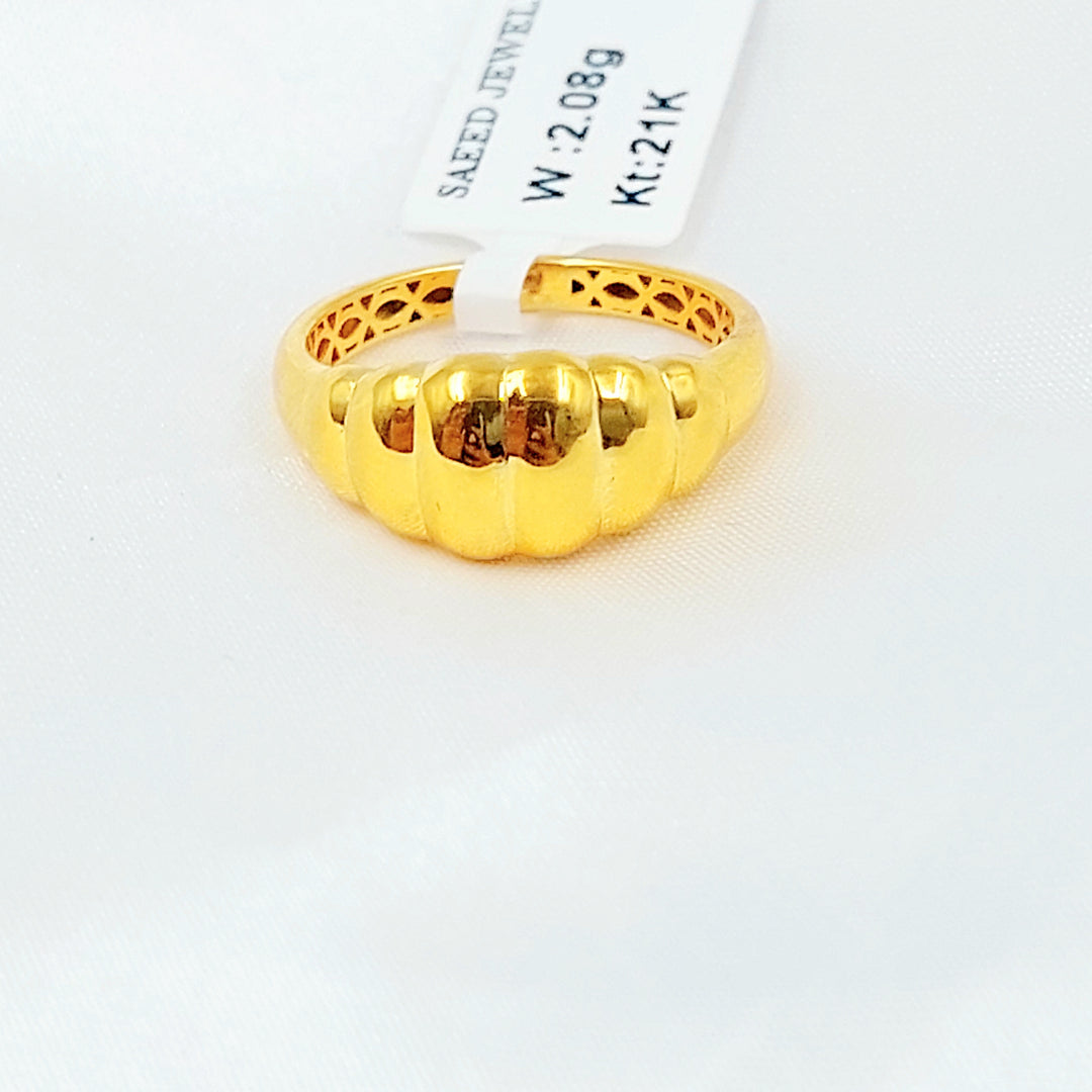 21K خاتم اكسترا-مجوهرات الشيخ سعيد-Saeed Jewelry 