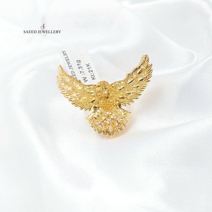 21K خاتم اكسترا-مجوهرات الشيخ سعيد-Saeed Jewelry 