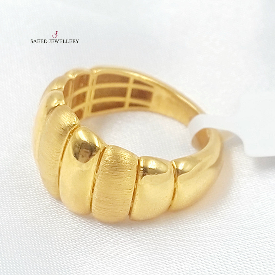 21K خاتم اكسترا-مجوهرات الشيخ سعيد-Saeed Jewelry 