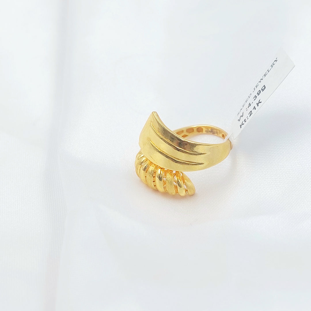 21K خاتم افعى اكسترا-مجوهرات الشيخ سعيد-Saeed Jewelry 