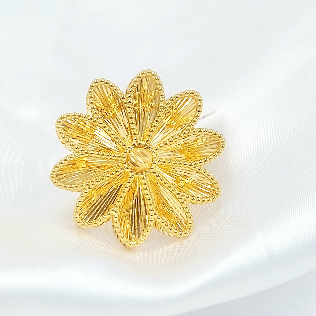 21K خاتم شمس اكسترا-مجوهرات الشيخ سعيد-Saeed Jewelry 