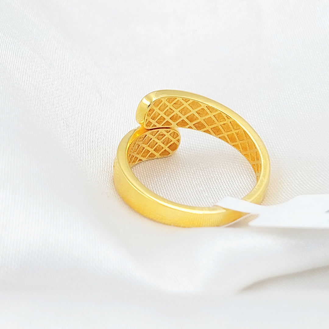 21K خاتم فيجارو-مجوهرات الشيخ سعيد-Saeed Jewelry 