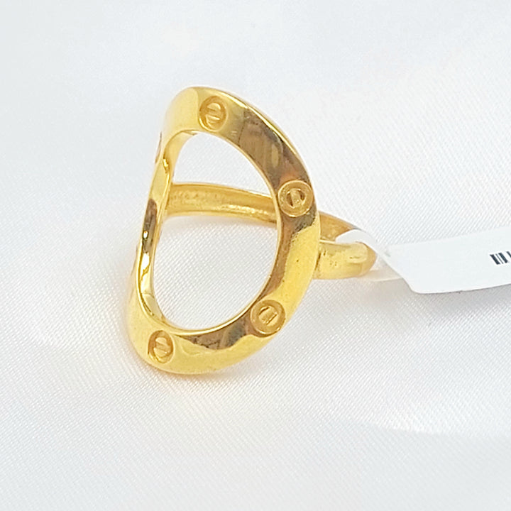 21K خاتم فيجارو-مجوهرات الشيخ سعيد-Saeed Jewelry 