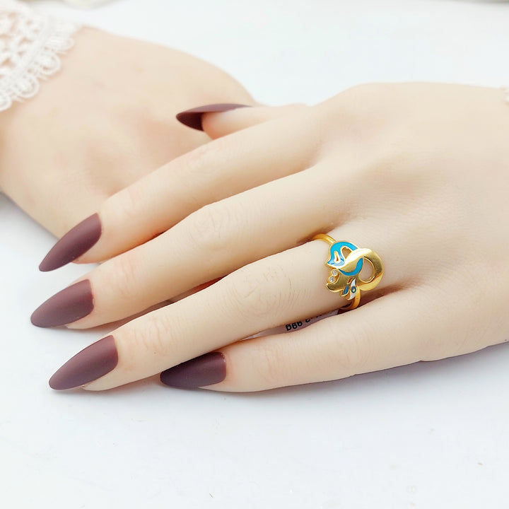 21K خاتم اسلامي-مجوهرات الشيخ سعيد-Saeed Jewelry 