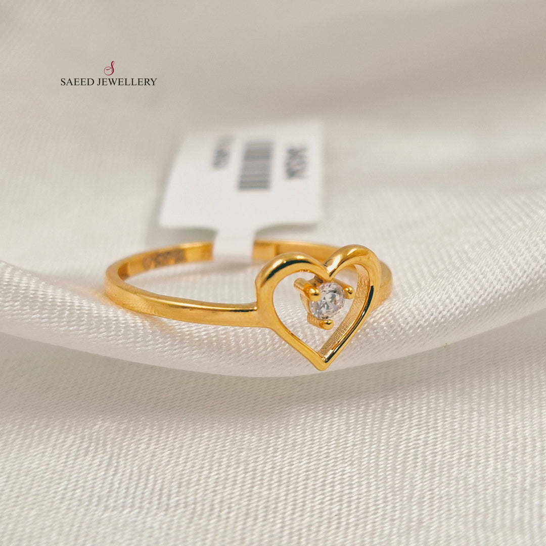 21K خاتم فراشة ناعم-مجوهرات الشيخ سعيد-Saeed Jewelry 