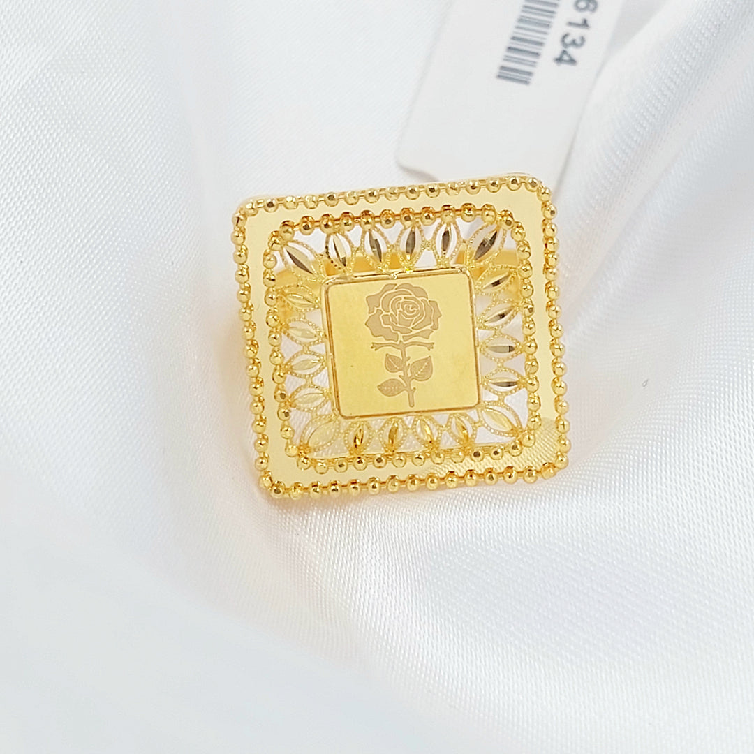 21K خاتم اونصه-مجوهرات الشيخ سعيد-Saeed Jewelry 