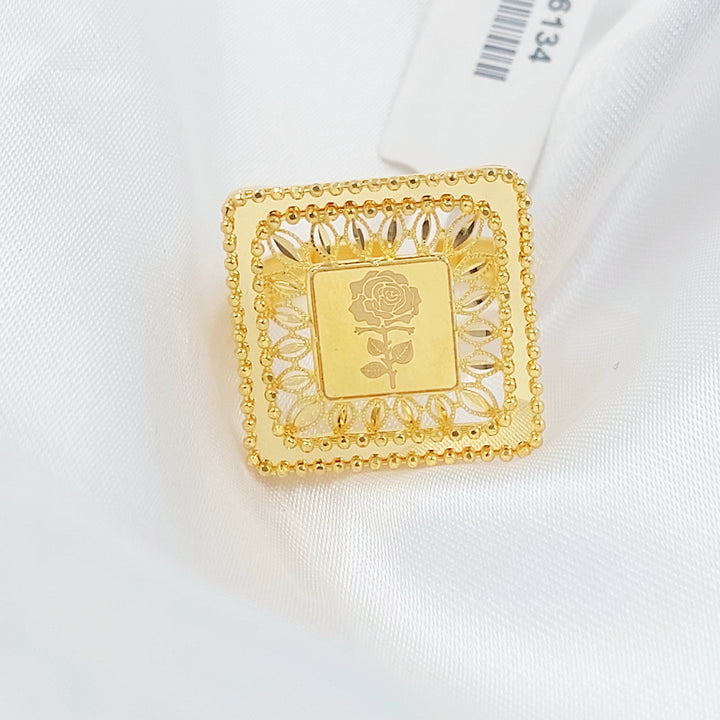 21K خاتم اونصه-مجوهرات الشيخ سعيد-Saeed Jewelry 