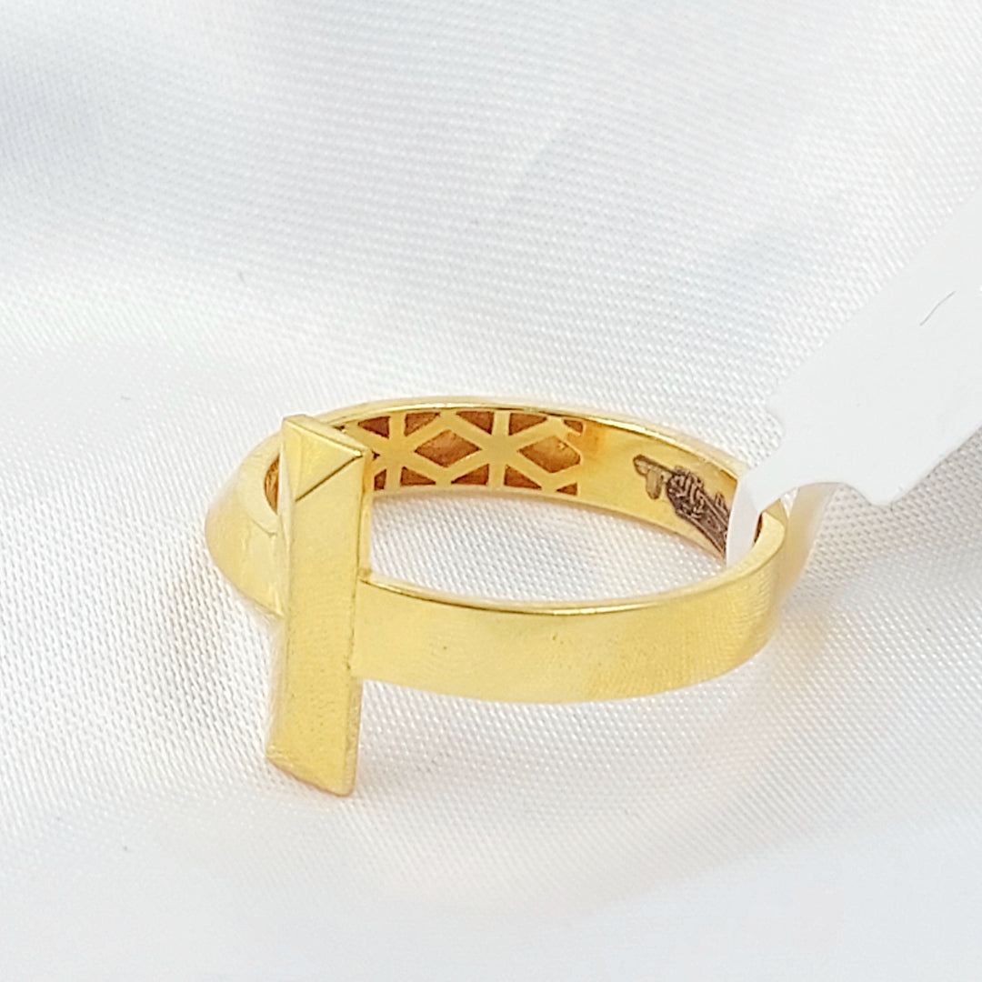 21K خاتم بيبر كليب-مجوهرات الشيخ سعيد-Saeed Jewelry 