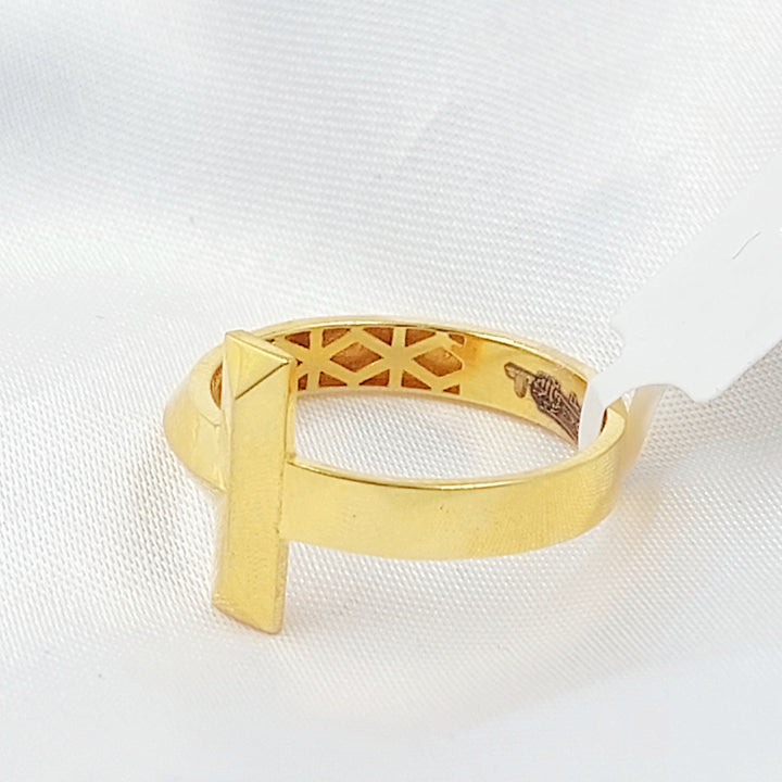 21K خاتم بيبر كليب-مجوهرات الشيخ سعيد-Saeed Jewelry 