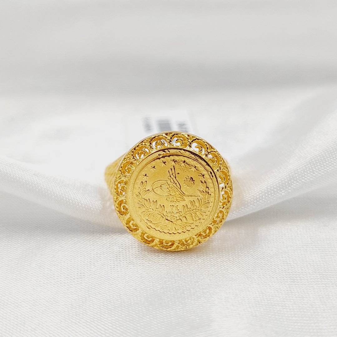 21K خاتم رشادي-مجوهرات الشيخ سعيد-Saeed Jewelry 