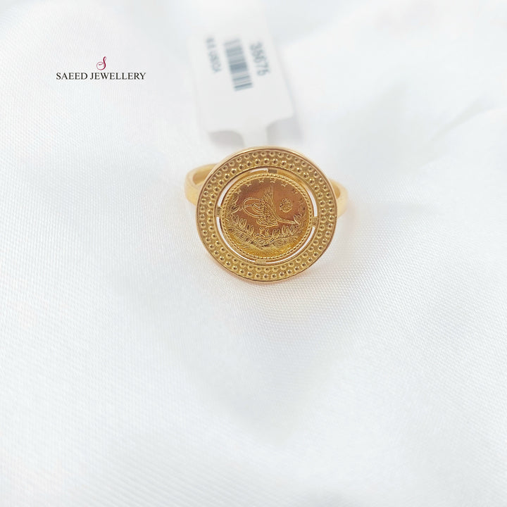 21K خاتم رشادي-مجوهرات الشيخ سعيد-Saeed Jewelry 