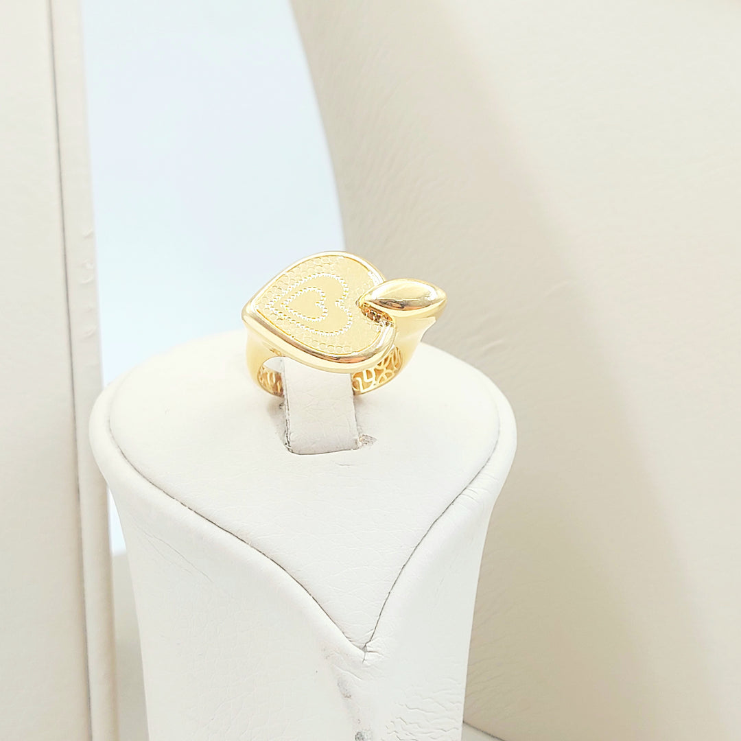 21K طقم قلب اكسترا-مجوهرات الشيخ سعيد-Saeed Jewelry 