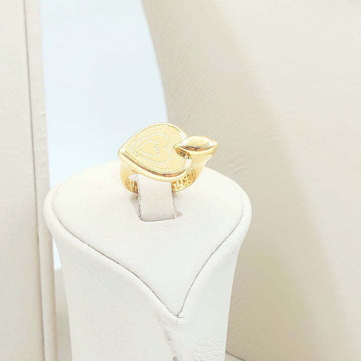 21K طقم قلب اكسترا-مجوهرات الشيخ سعيد-Saeed Jewelry 