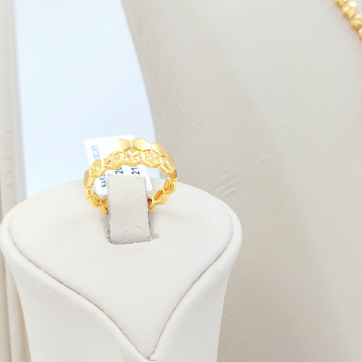 21K طقم اكسترا-مجوهرات الشيخ سعيد-Saeed Jewelry 