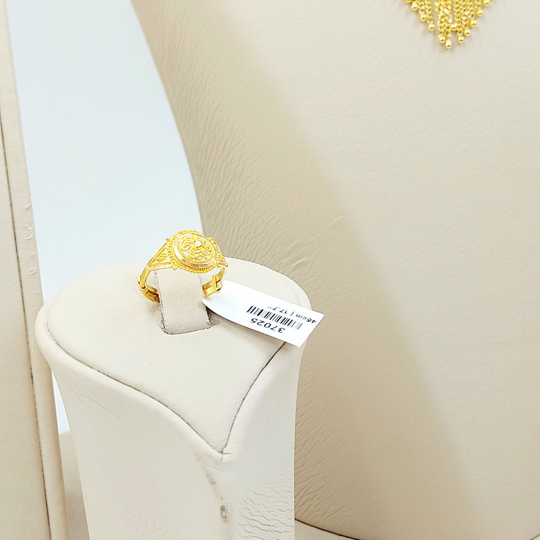 21K طقم كليوبترا اكسترا-مجوهرات الشيخ سعيد-Saeed Jewelry 