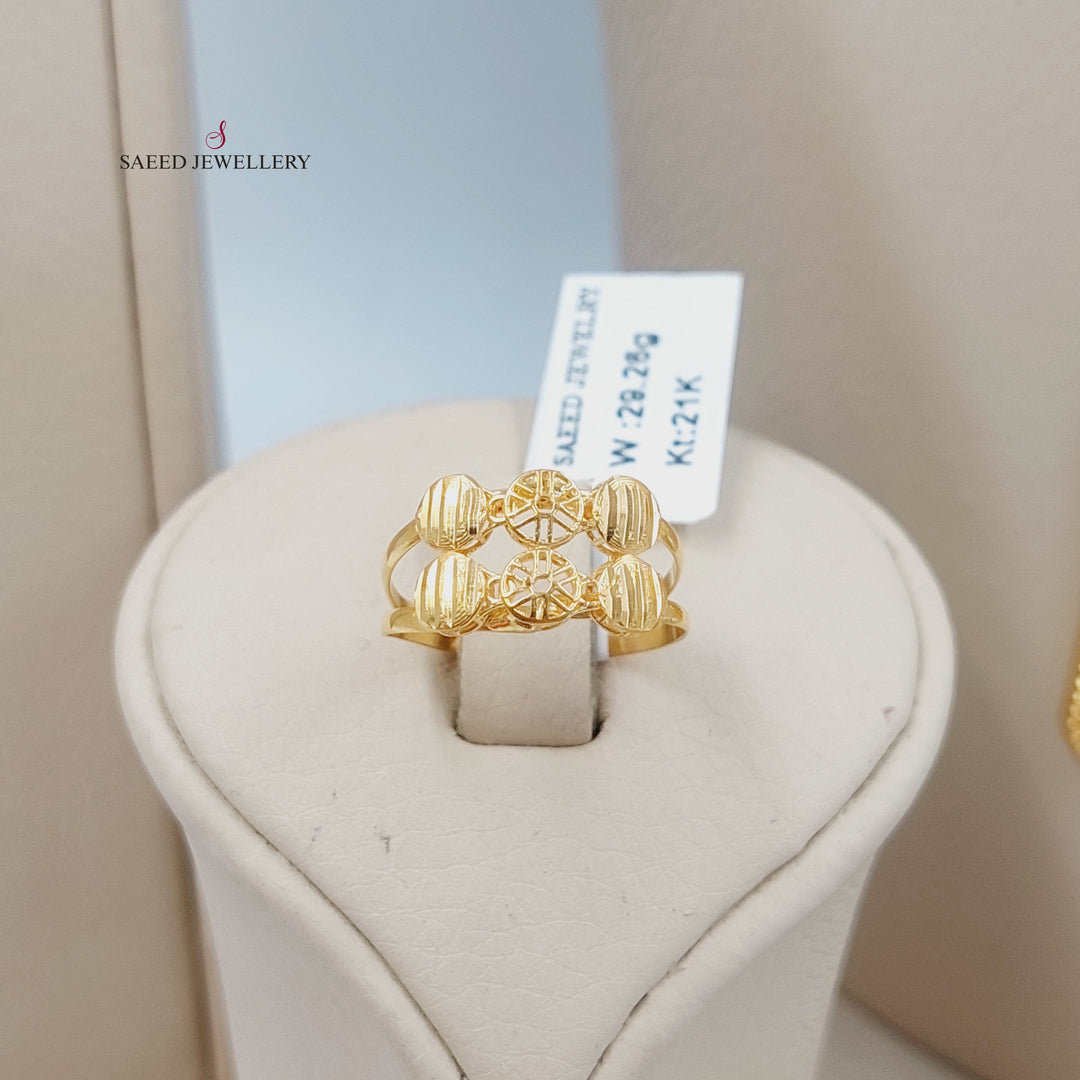 21K طقم اكسترا-مجوهرات الشيخ سعيد-Saeed Jewelry 